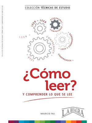 cover image of Cómo leer y comprender lo que se lee